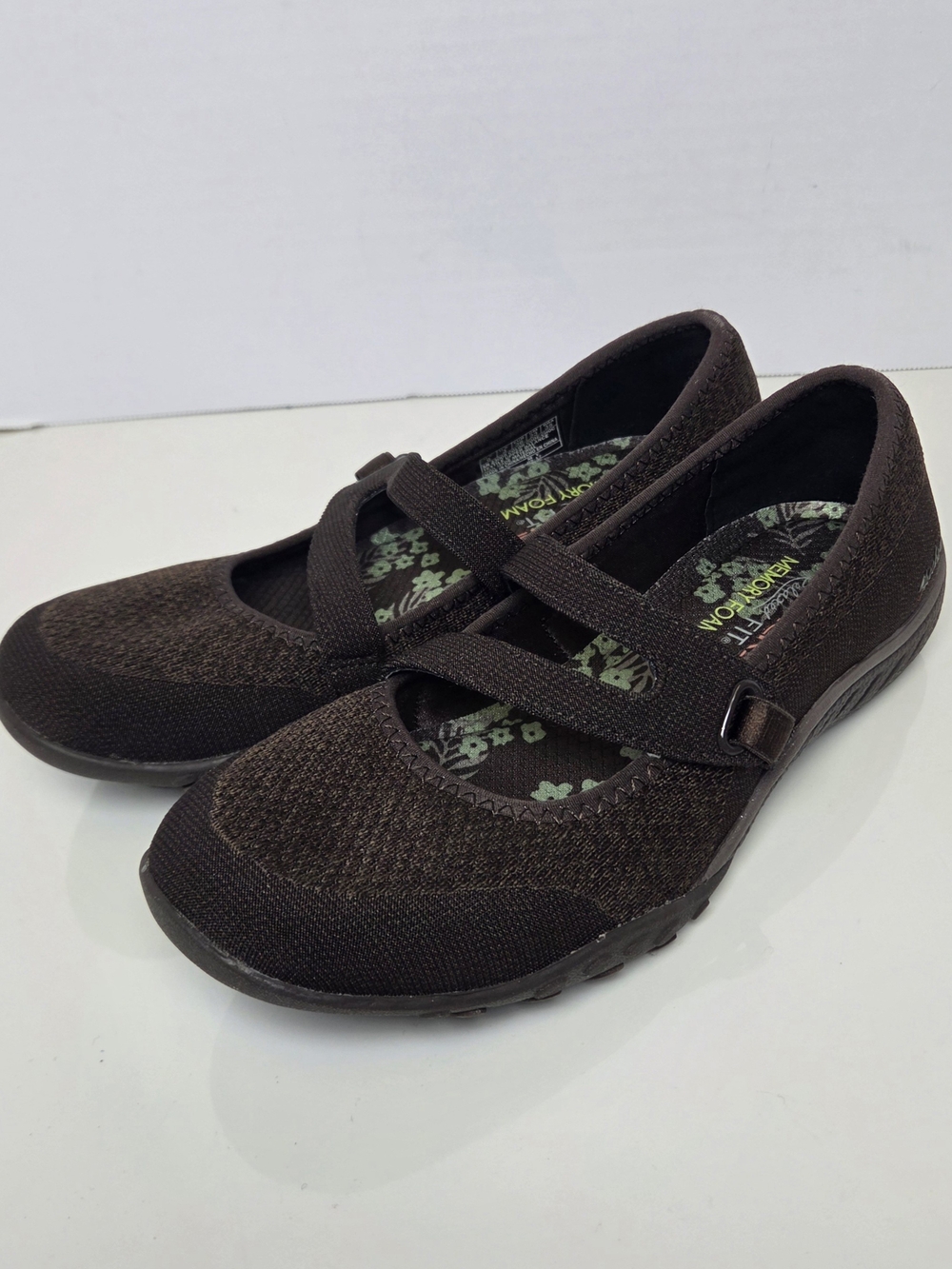 Skechers Women's Cross-Strap Mary Jane Flats